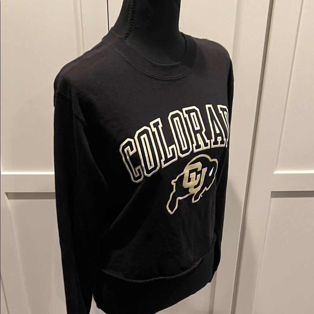 Champion Black CU Colorado Long Black Tees - Long Sleeve Size XS - Picture 5 of 5